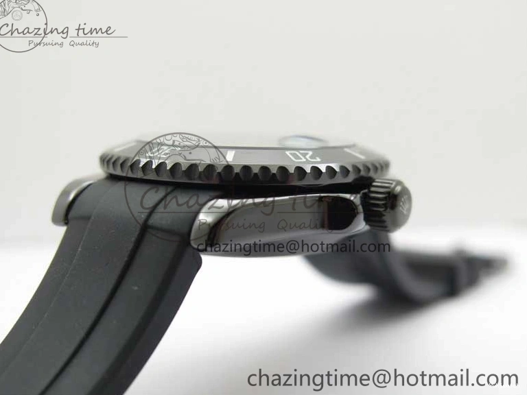 Edition SA3135 Black Black Green Strap Rubber Submariner Best 5GF Ceramic Dial on 40mm 0425